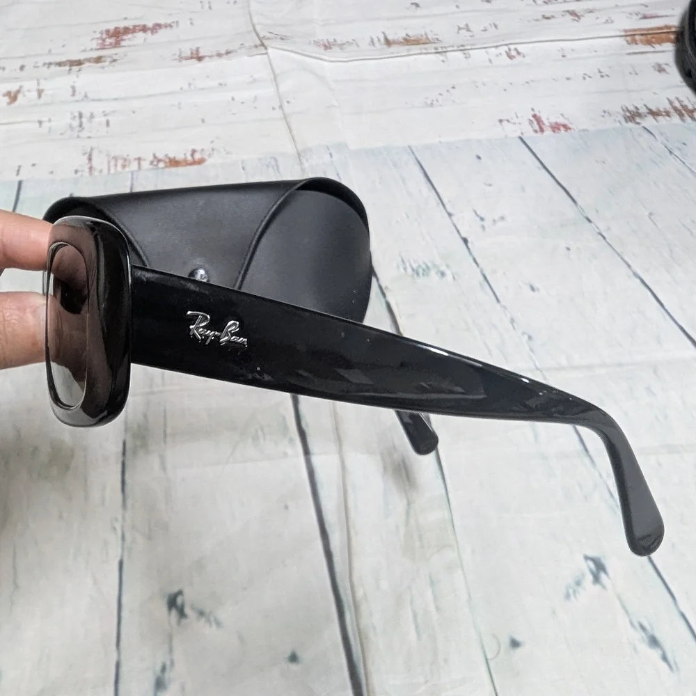 Ray Ban Square Frame Sunglasses - Picture 6 of 6